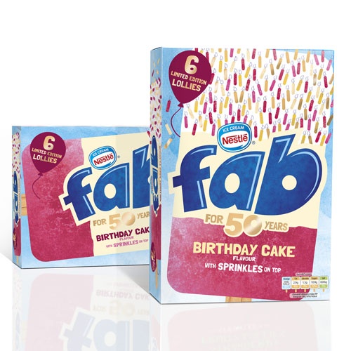 雀巢旗下Fab食品簡(jiǎn)潔視覺(jué)形象設(shè)計(jì)和限量版包裝設(shè)計(jì)