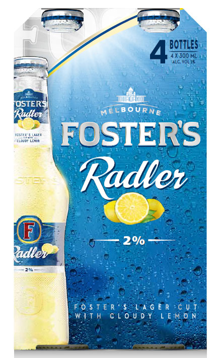 拉格啤酒福斯特Foster品牌新視覺識別包裝設計