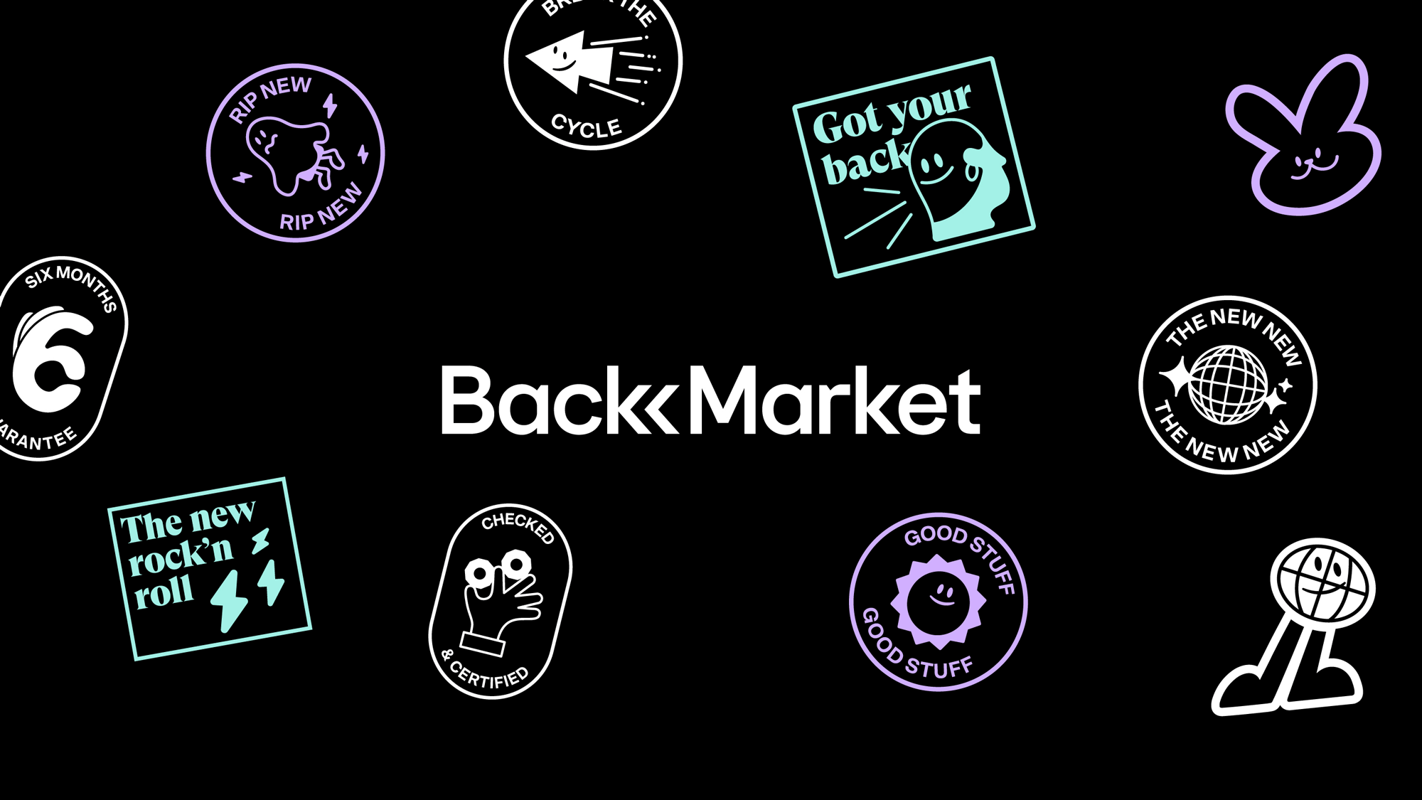 Back Market電子設(shè)備翻新服務(wù)商公司vi設(shè)計(jì),圖標(biāo)設(shè)計(jì)
